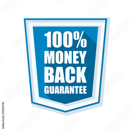 100% Money Back Guarantee shield