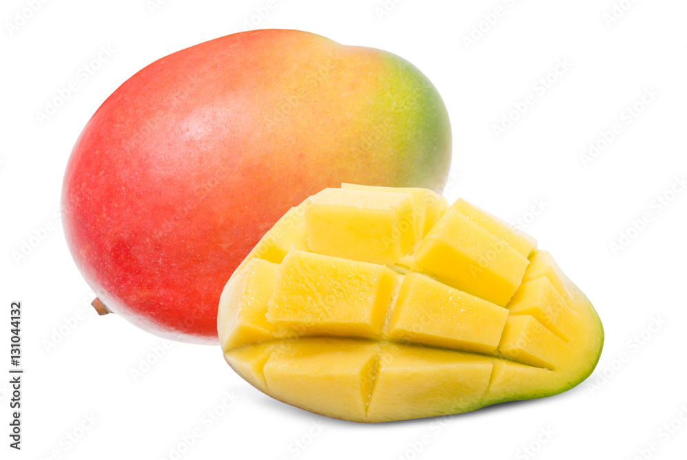 Mango isolated on white Mango isolated on white