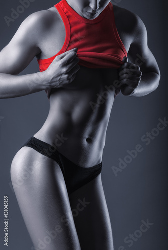 Sexy sports woman