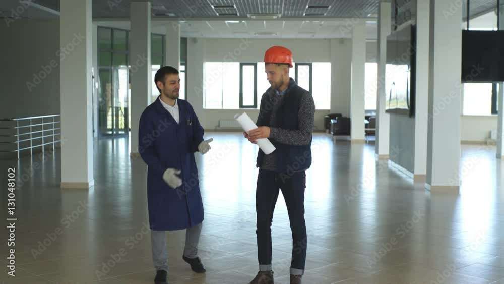 architect engineer two expertise team plan talking hardhat architect engineer two expertise team plan talking hardhat