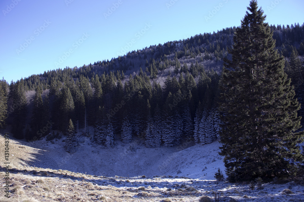 Winter wonderland on Velebit, mountain in Croatia Winter wonderland on Velebit, mountain in Croatia