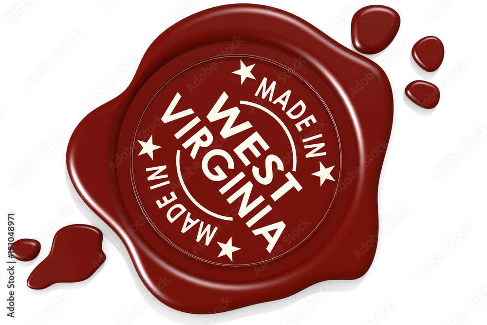 Label seal of Made in West Virginia Label seal of Made in West Virginia