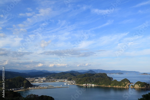 冬の南郷の海　道の駅南郷からの眺め © nannzi