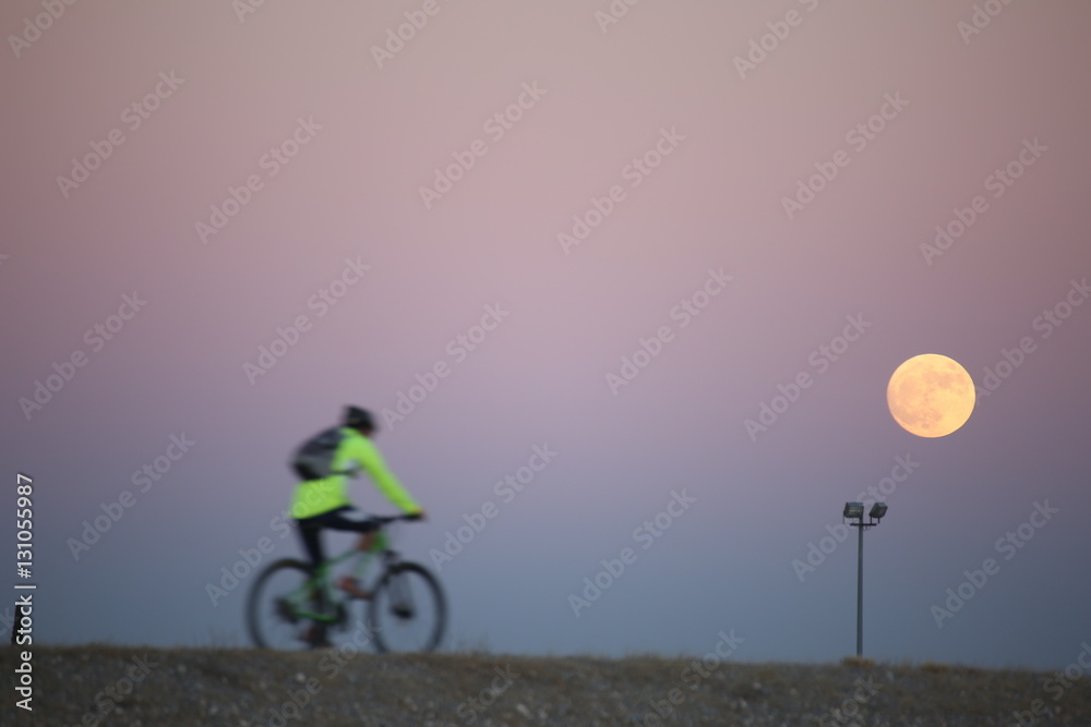 Obraz premium super luna