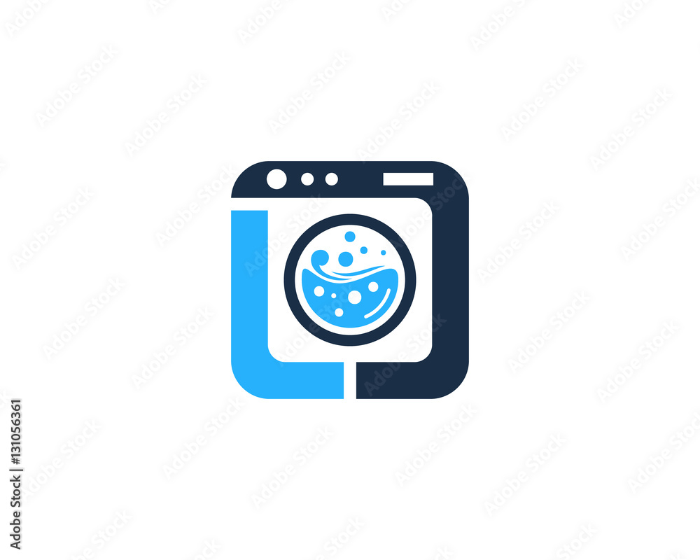 Letter L Laundry Logo Design Template Element Letter L Laundry Logo Design Template Element