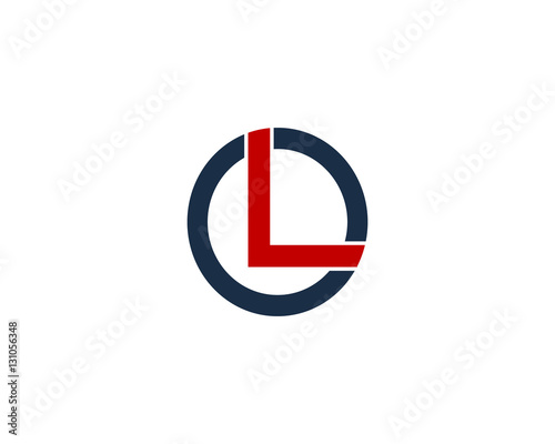 Free Download Letter L Circle Logo Design Template Element - GFXLoad