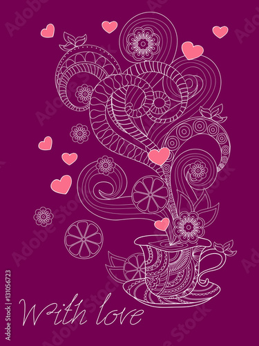 zen tea with love
