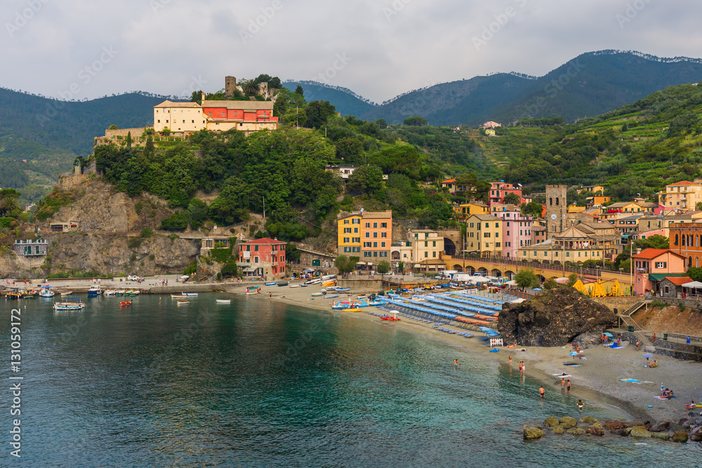 Monterosso al Mare in the Cinque Terre, Italy