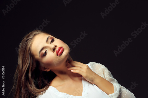 Portrait of beautiful young...