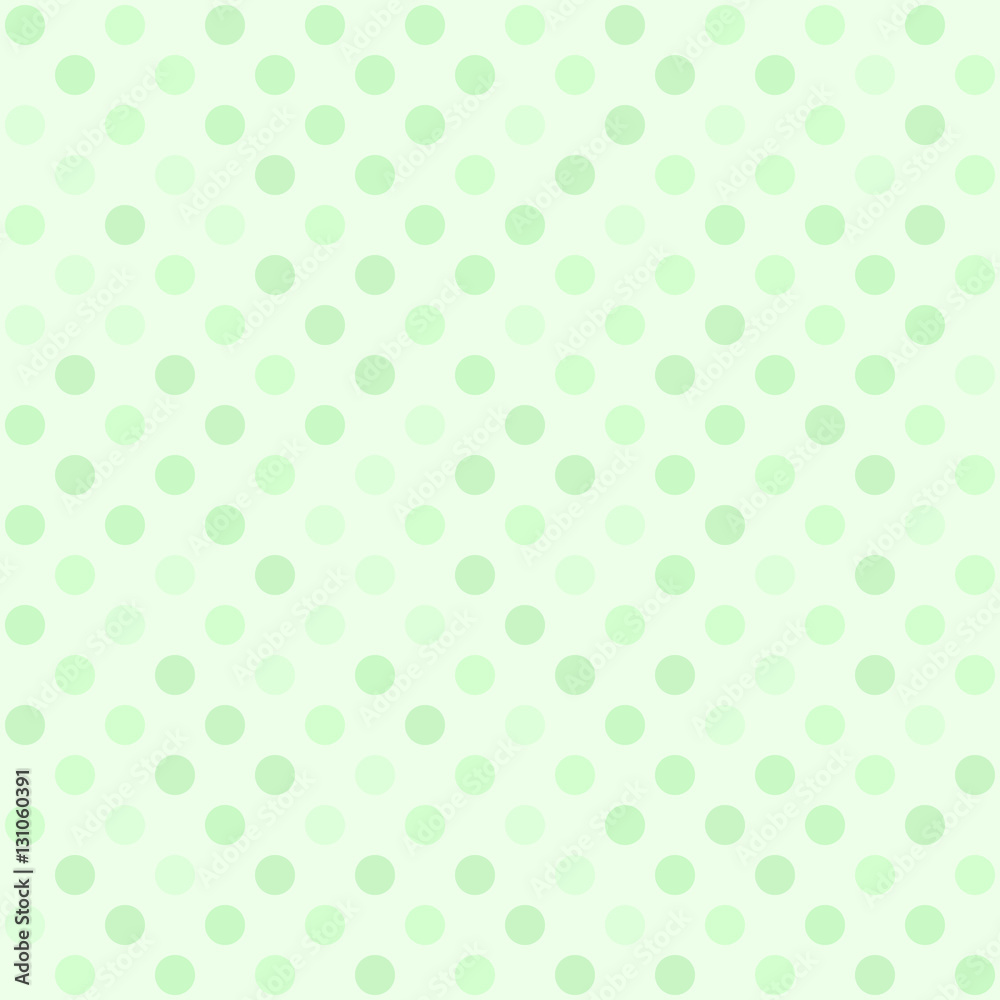 Polka dot pattern. Vector seamless background