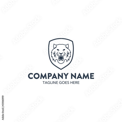 Fototapeta Naklejka Na Ścianę i Meble -  Tiger Logo