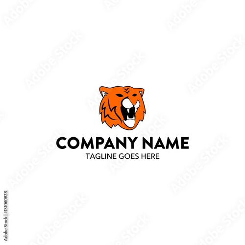 Fototapeta Naklejka Na Ścianę i Meble -  Tiger Logo