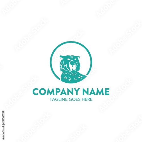 Fototapeta Naklejka Na Ścianę i Meble -  Tiger Logo