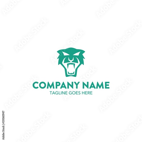 Fototapeta Naklejka Na Ścianę i Meble -  Tiger Logo