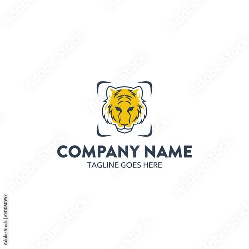 Fototapeta Naklejka Na Ścianę i Meble -  Tiger Logo