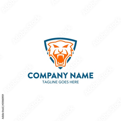 Fototapeta Naklejka Na Ścianę i Meble -  Tiger Logo