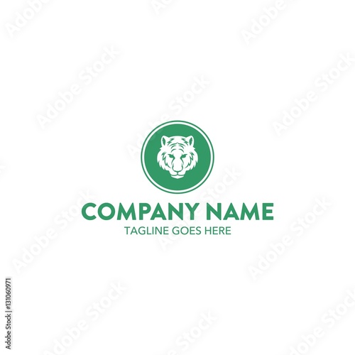 Fototapeta Naklejka Na Ścianę i Meble -  Tiger Logo
