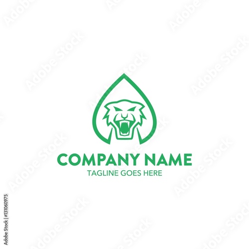 Fototapeta Naklejka Na Ścianę i Meble -  Tiger Logo