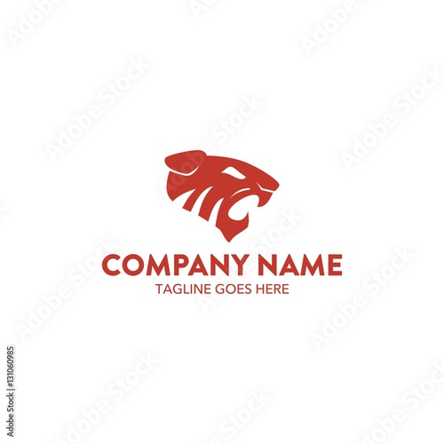 Fototapeta Naklejka Na Ścianę i Meble -  Tiger Logo