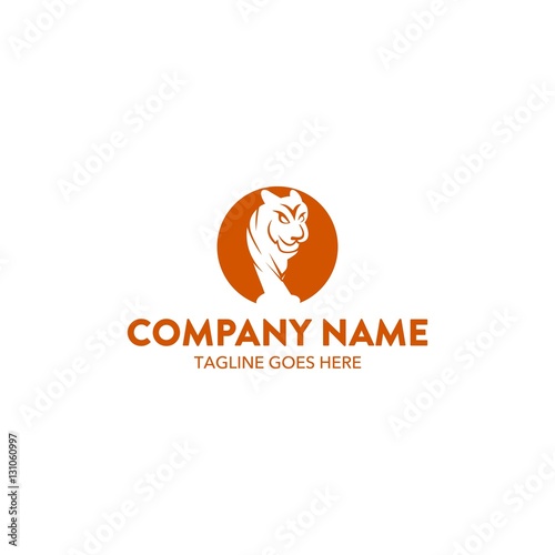 Fototapeta Naklejka Na Ścianę i Meble -  Tiger Logo