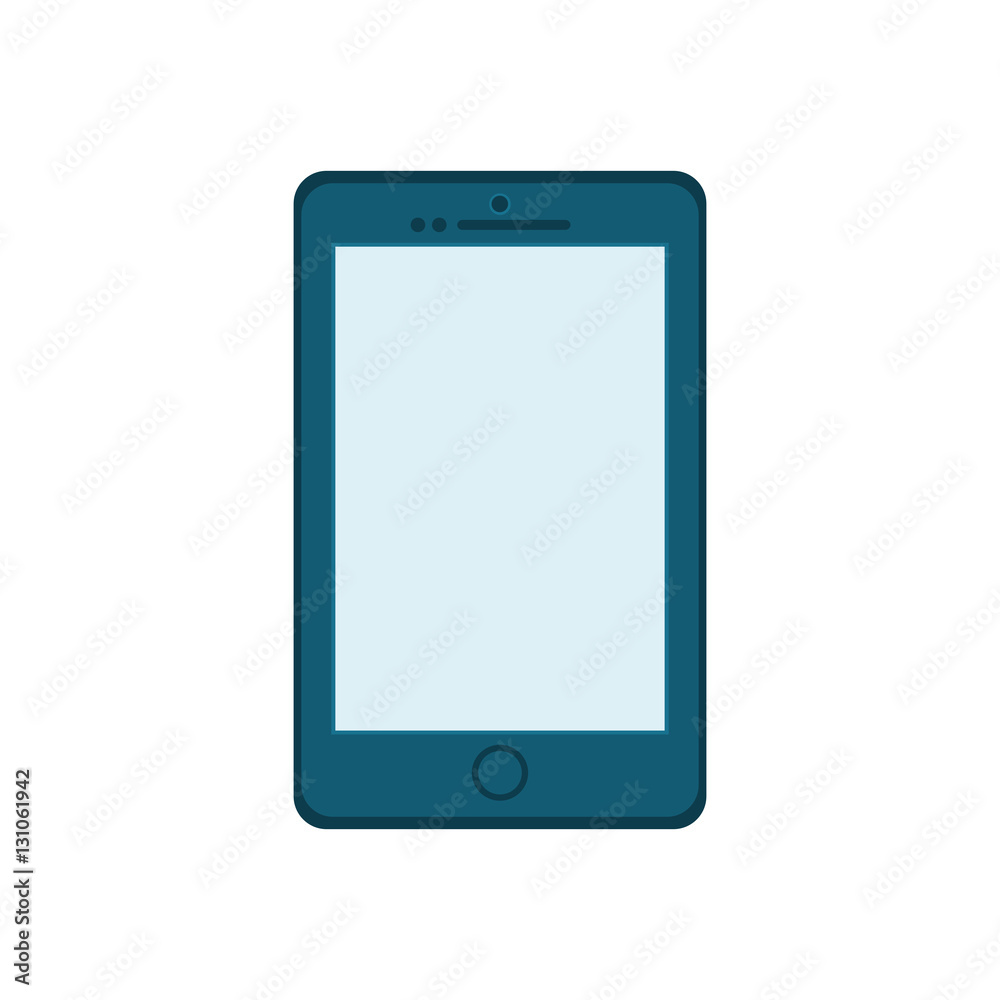 Mobile smartphone technology icon vector illustration graphic Mobile smartphone technology icon vector illustration graphic