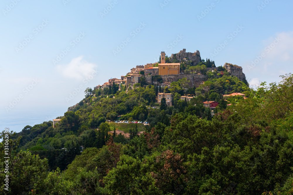 mountain village Eze in South France