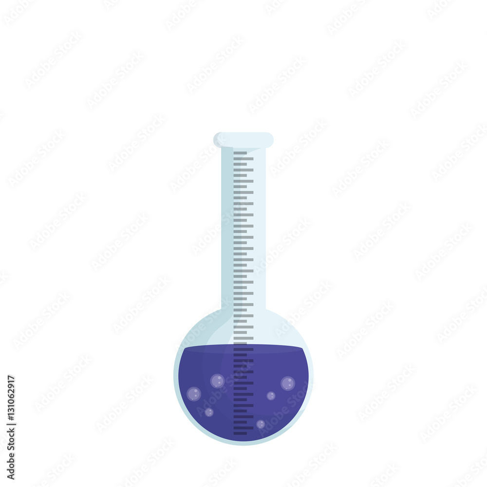 Flask chemistry lab icon vector illustration graphic design Flask chemistry lab icon vector illustration graphic design