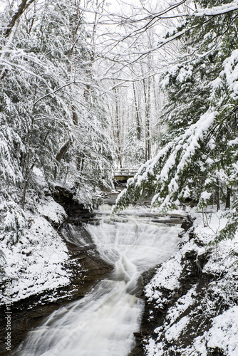 Winter Wonderland - Bridal Veil Falls - Bedford Reservation, Ohio