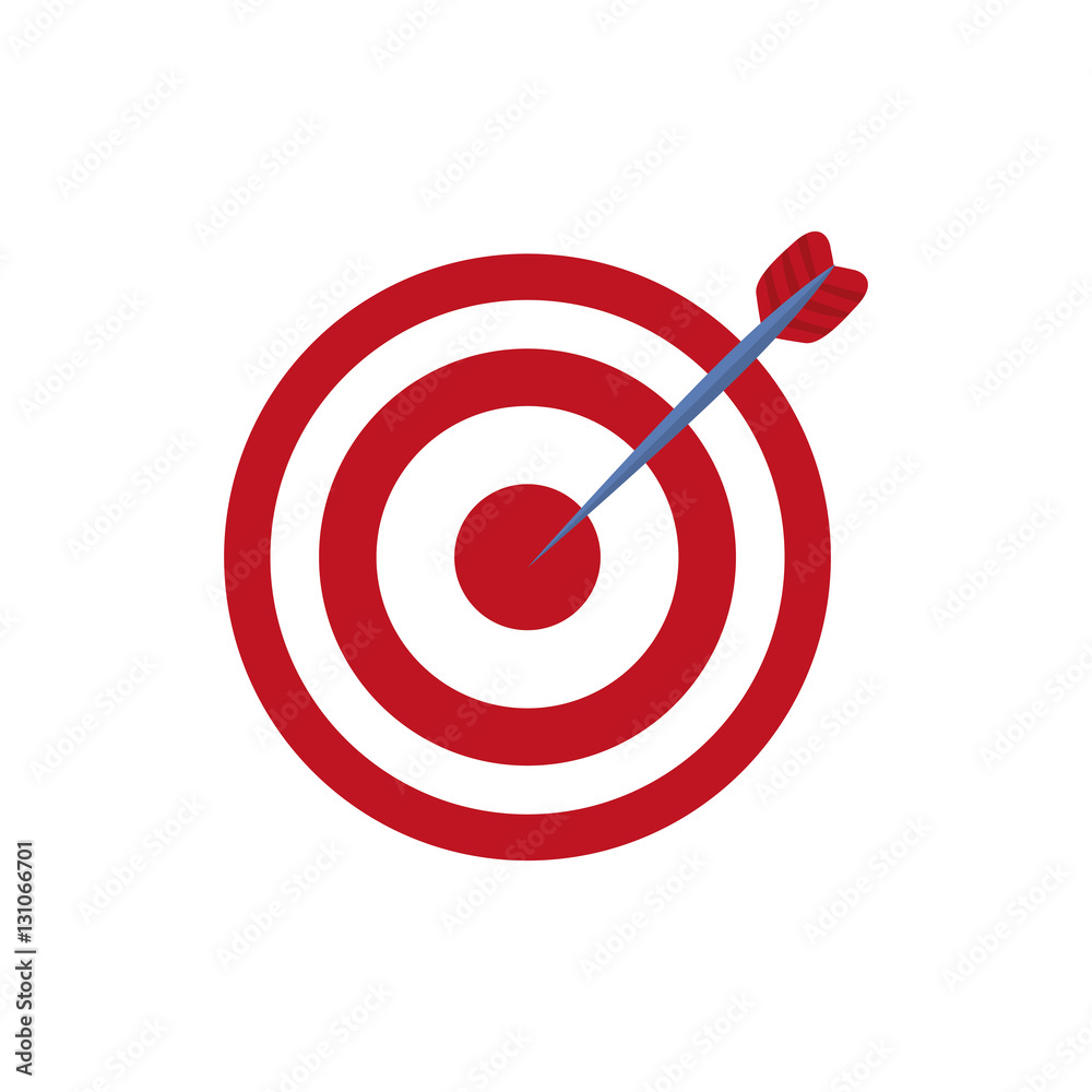 Isolated target dartboard icon vector illustration graphic design Isolated target dartboard icon vector illustration graphic design