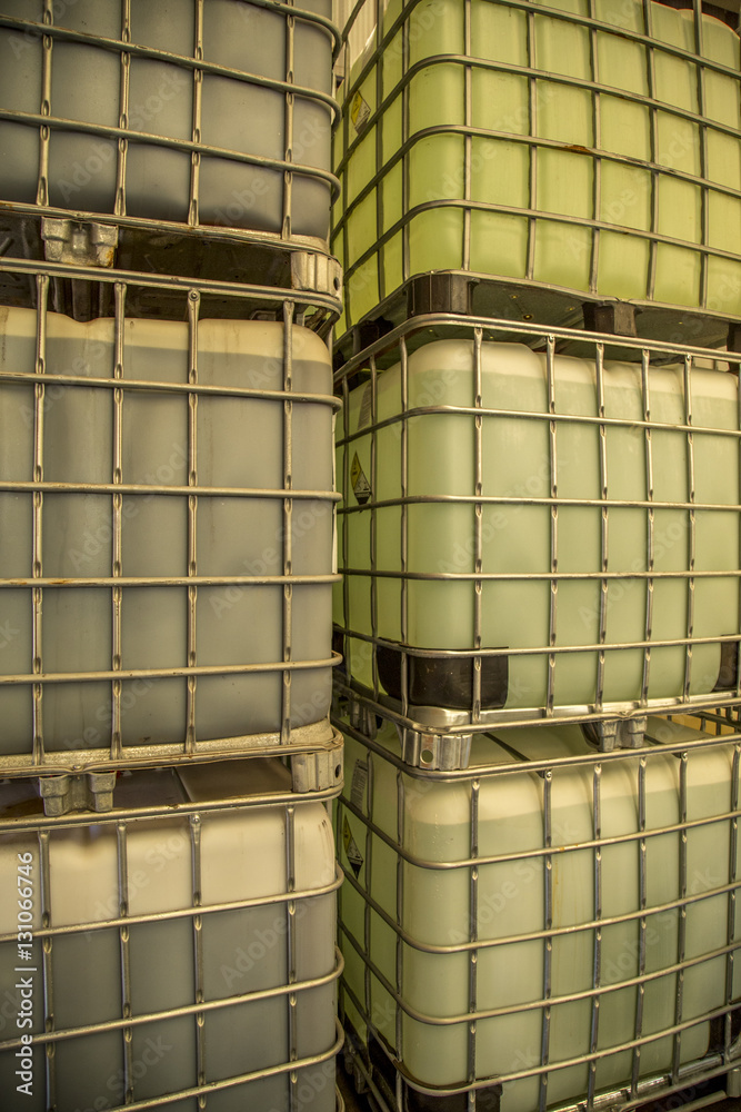 Obraz premium container quimico