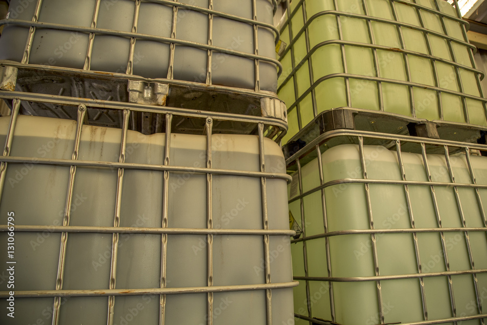 Obraz premium container quimico