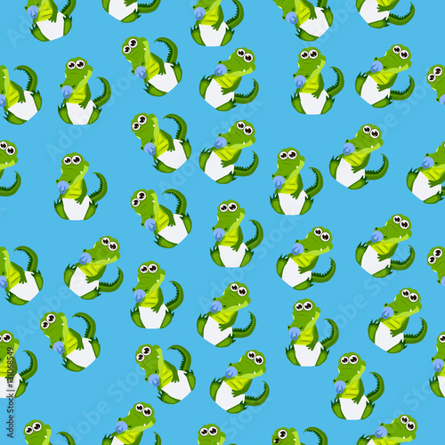 baby crocodile or alligator
