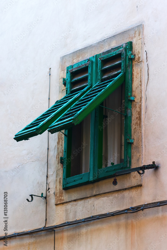 old window at a house in Florence