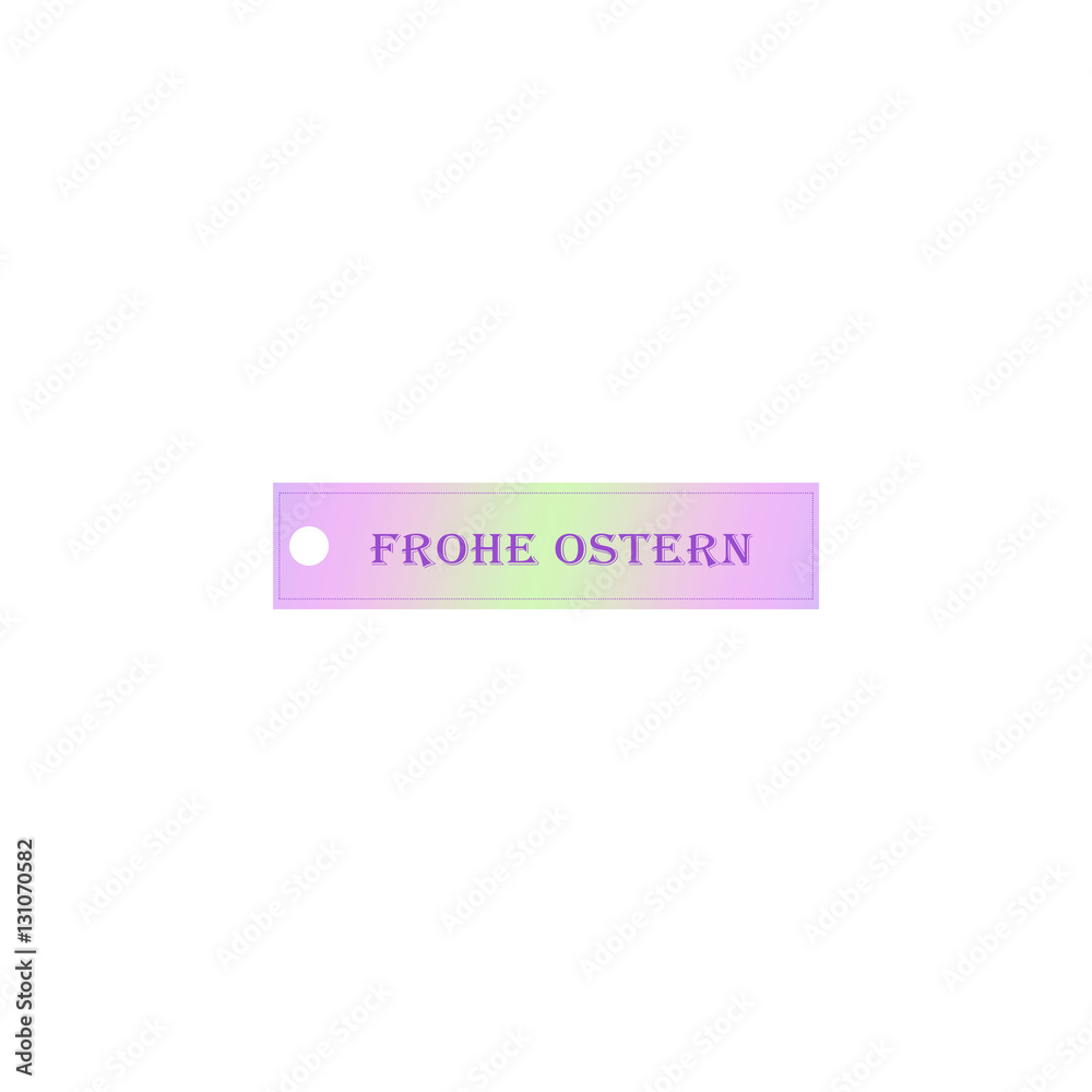 Geschenkanhänger: Frohe Ostern Geschenkanhänger: Frohe Ostern