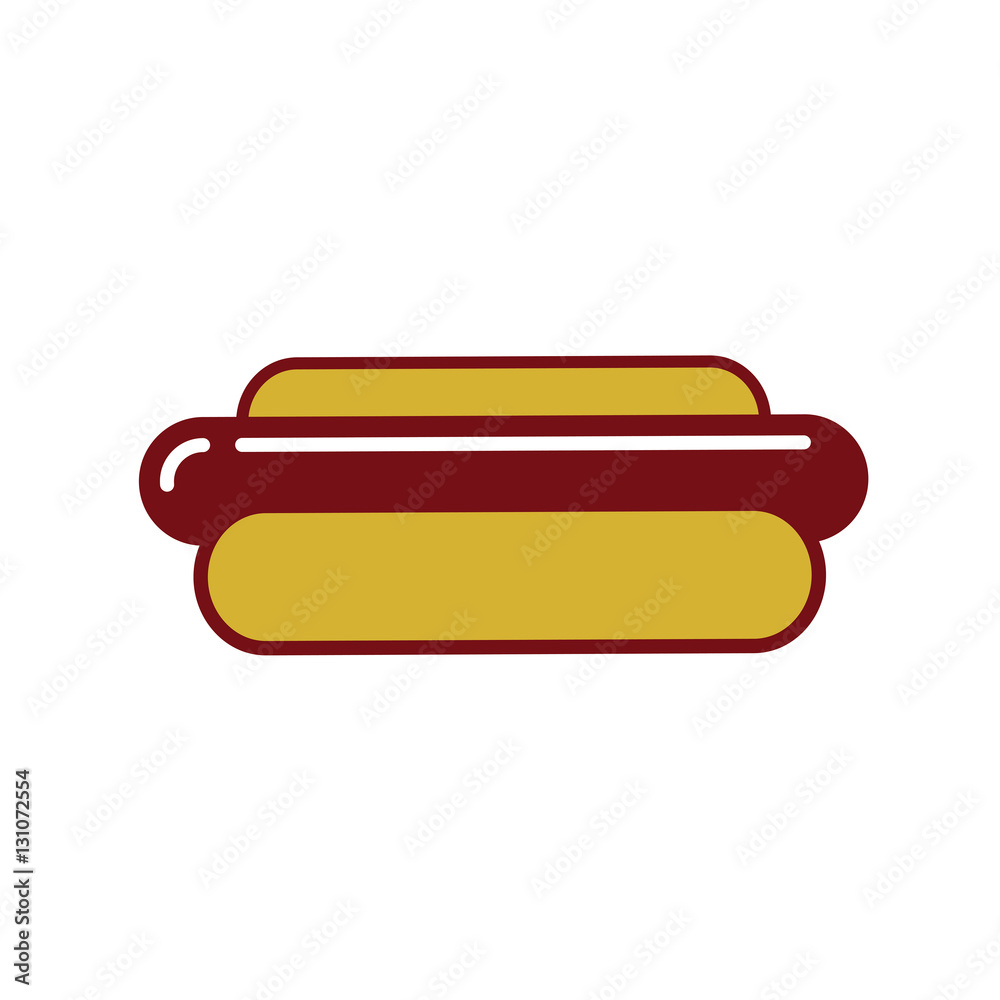 Hot dog outline icon Hot dog outline icon