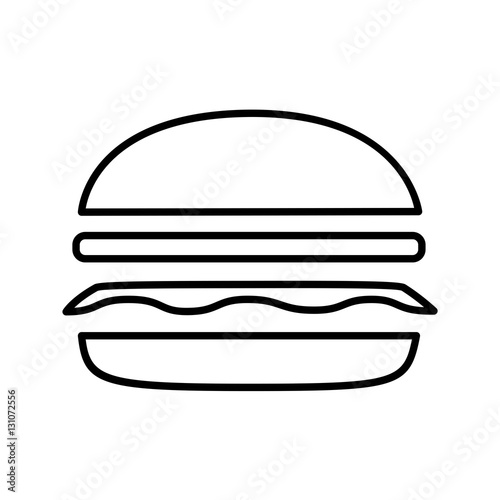 Hamburger outline icon
