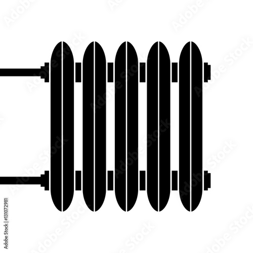 Cast-iron radiator for heating systems.