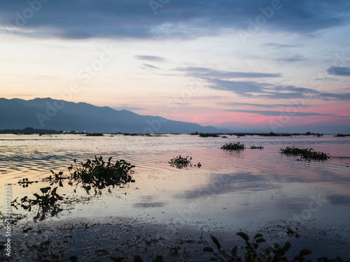 Sunrise at Lake Inle