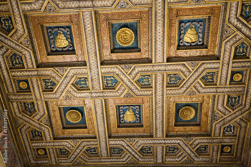 Palazzo Te in Mantua is a major tourist attraction. Mantua. Italy
Palazzo Te in Mantua is a major tourist attraction. Mantua. Italy