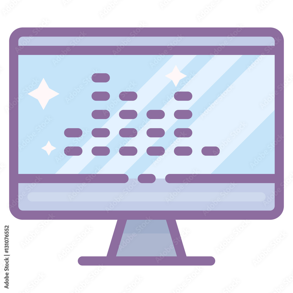Display Chart Graph Computer Equalizer Display Chart Graph Computer Equalizer