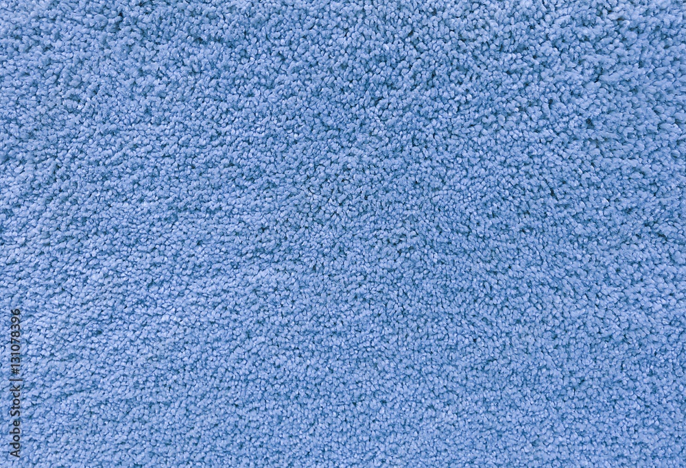 Detail of Blue Fluffy Fabric Texture Background Detail of Blue Fluffy Fabric Texture Background