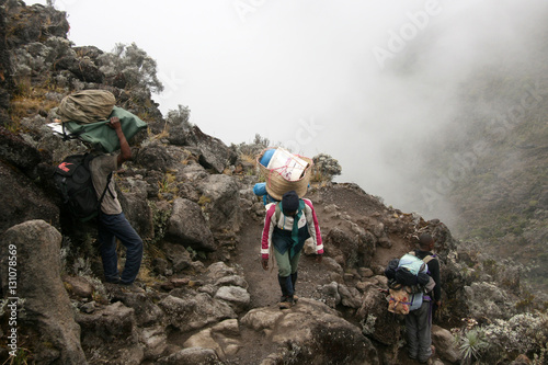 Mt Kilimanjaro, Tanzania, Africa photo