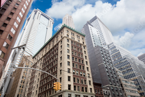 Wall Street Skyscrapers, Manhattan, New York City © Taiga