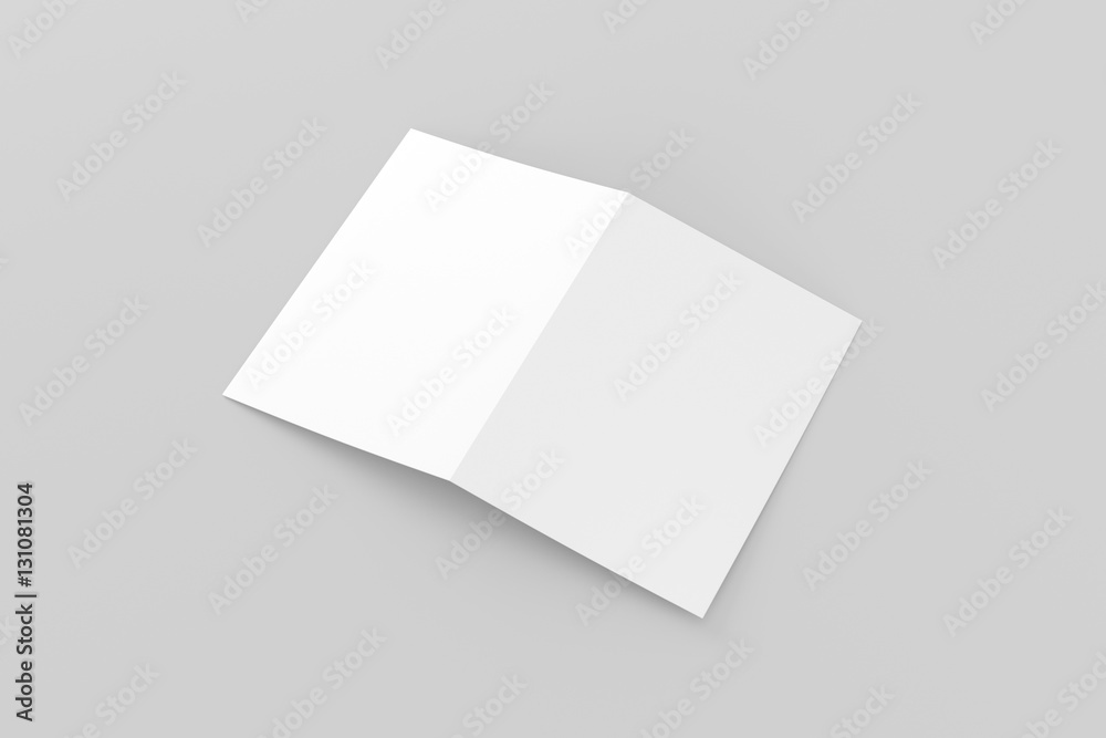 A5 / A4 Bifold White Blank Paper A5 / A4 Bifold White Blank Paper