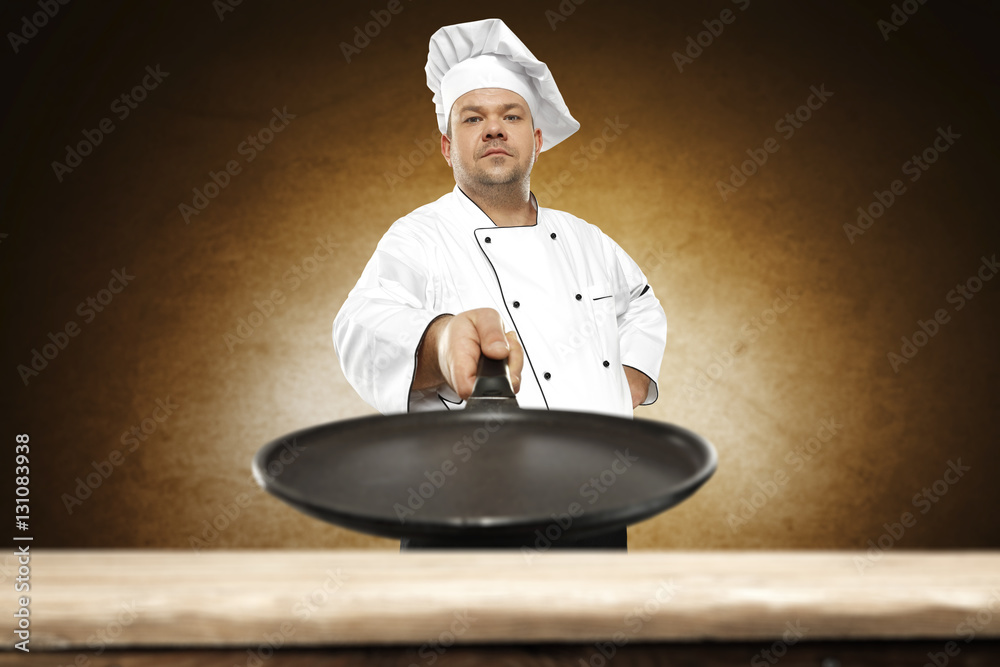cook chef and brown space cook chef and brown space