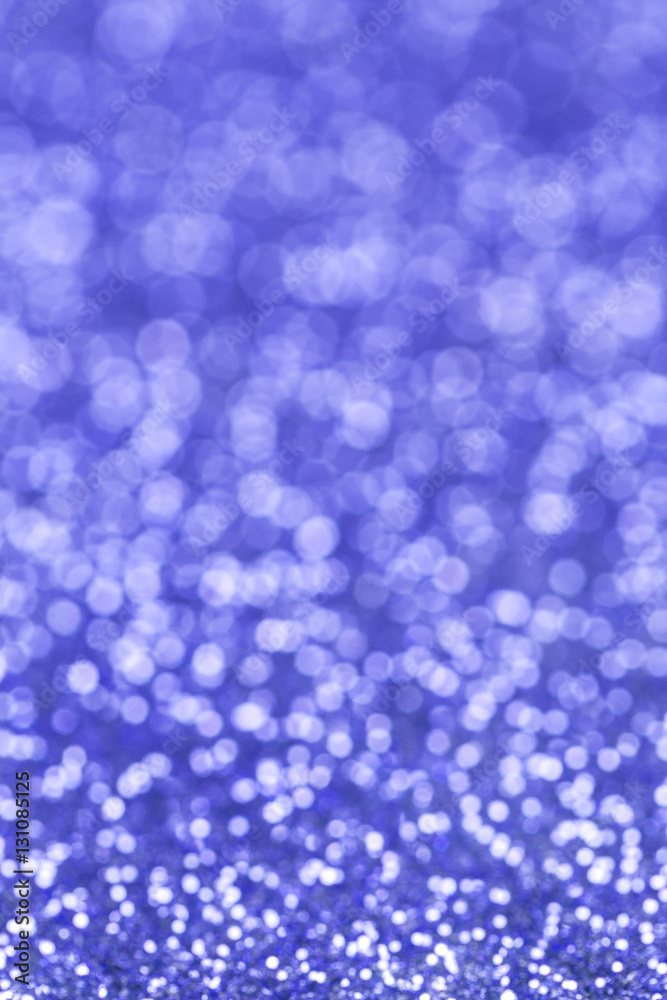 Blue glittering New Year or Christmas background.