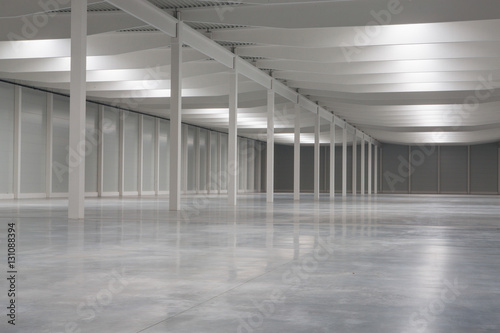 empty logistic hall