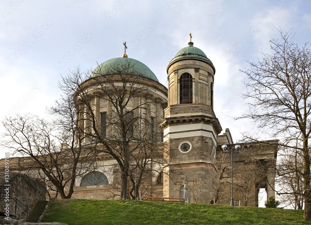 Primatial Basilica of Virgin Mary and St. Adalbert - Esztergom cathedral. Hungary Primatial Basilica of Virgin Mary and St. Adalbert - Esztergom cathedral. Hungary