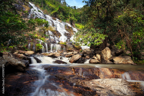mea ya waterfall is a beautiful waterfall in chiang mai