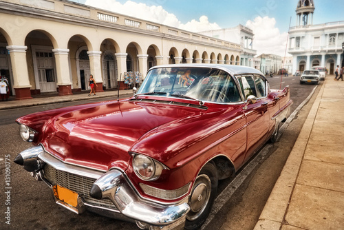 Retro the car - the business card of Cuba. © IRINA
